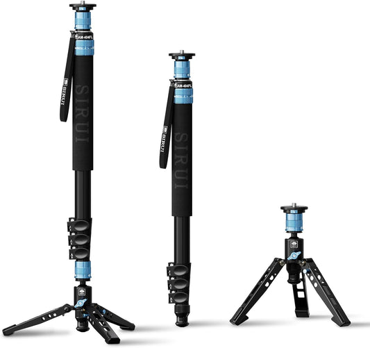 Sirui AM-404FL Aluminum Travel Video Monopod with Removable Base