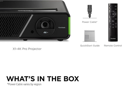 ViewSonic X1-4KPRO 4K UHD LED Google TV Projector