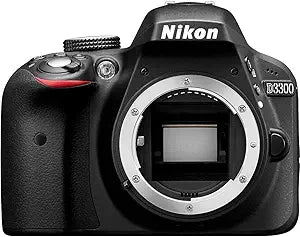 Nikon D3300 DSLR Camera Body Only (Renewed)
