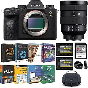 Sony Alpha 9 II Full Frame Camera & 24-105mm Lens Bundle