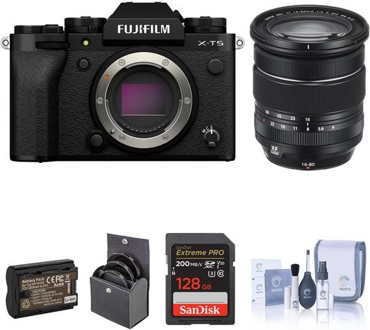 Fujifilm X-T5 Mirrorless Camera 16-80mm Lens