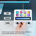 Elgato 20GBD9911 Stream Deck + White Controller