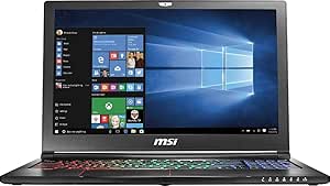 MSI GS63VR Stealth Pro-252: 15.6" i7-7700HQ, GTX 1060 Gaming Laptop