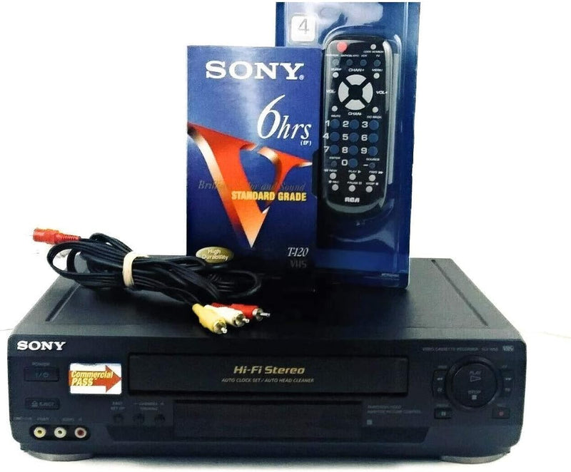 Sony SLV-N50 4-Head Hi-Fi VHS VCR Player — main product image