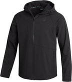 Spyder Men's Softshell Jacket Lightweight Water Resistant Hooded