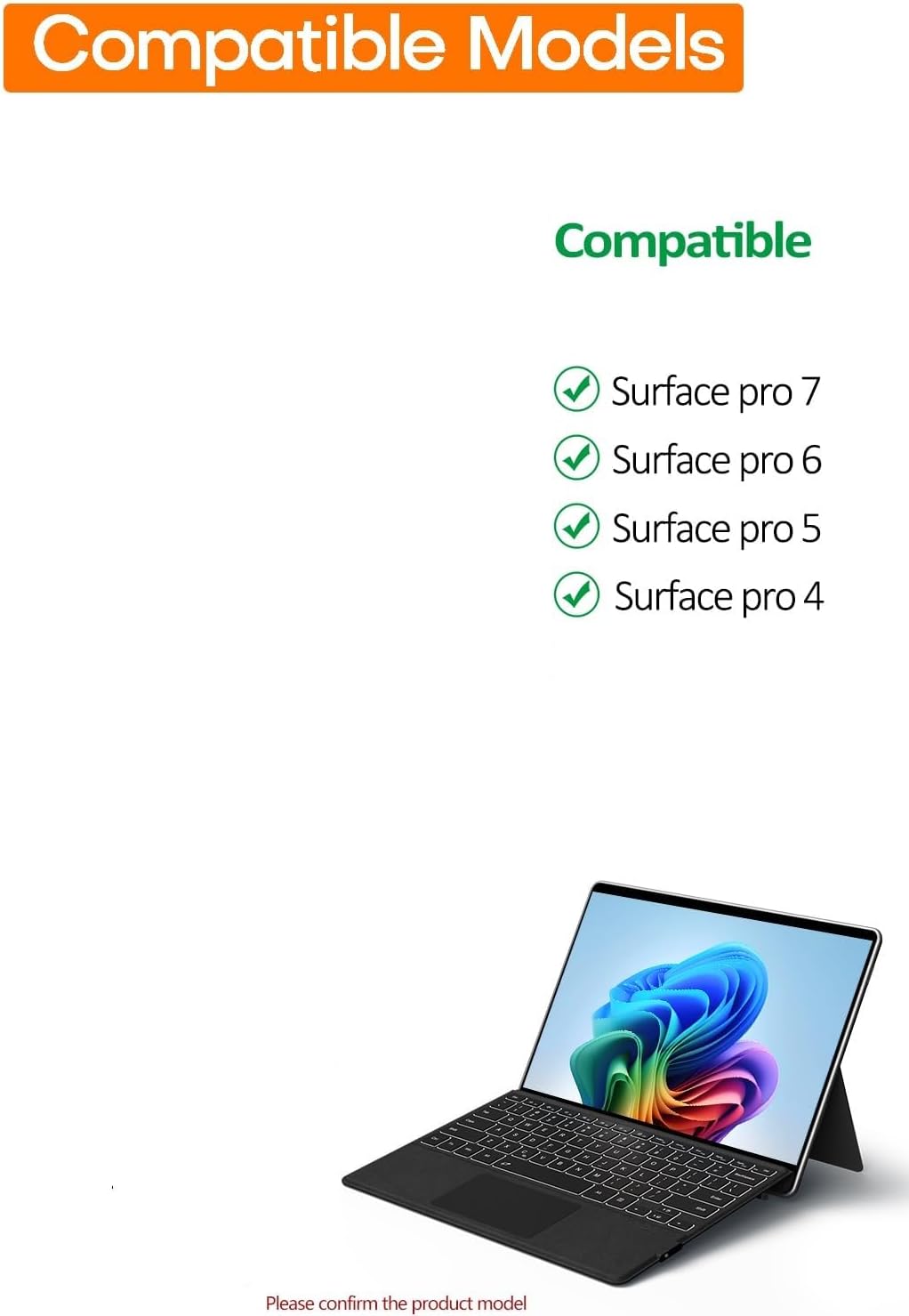 Microsoft Surface Pro Keyboard Renewed Black