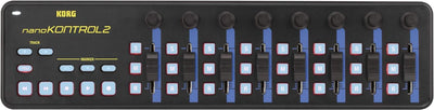 Korg NANOKNTRL2-BLYL Slim-Line USB Controller Blue/Yellow