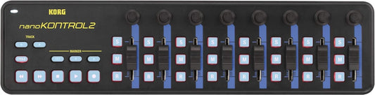 Korg NANOKNTRL2-BLYL Slim-Line USB Controller Blue/Yellow