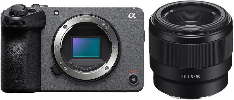 Sony FX30 Super 35 Cinema Camera with 50mm Lens — main product image