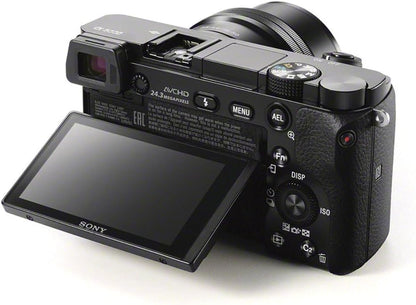 Sony ILCE6000L/B Alpha a6000 Mirrorless Camera with 16-50mm Lens