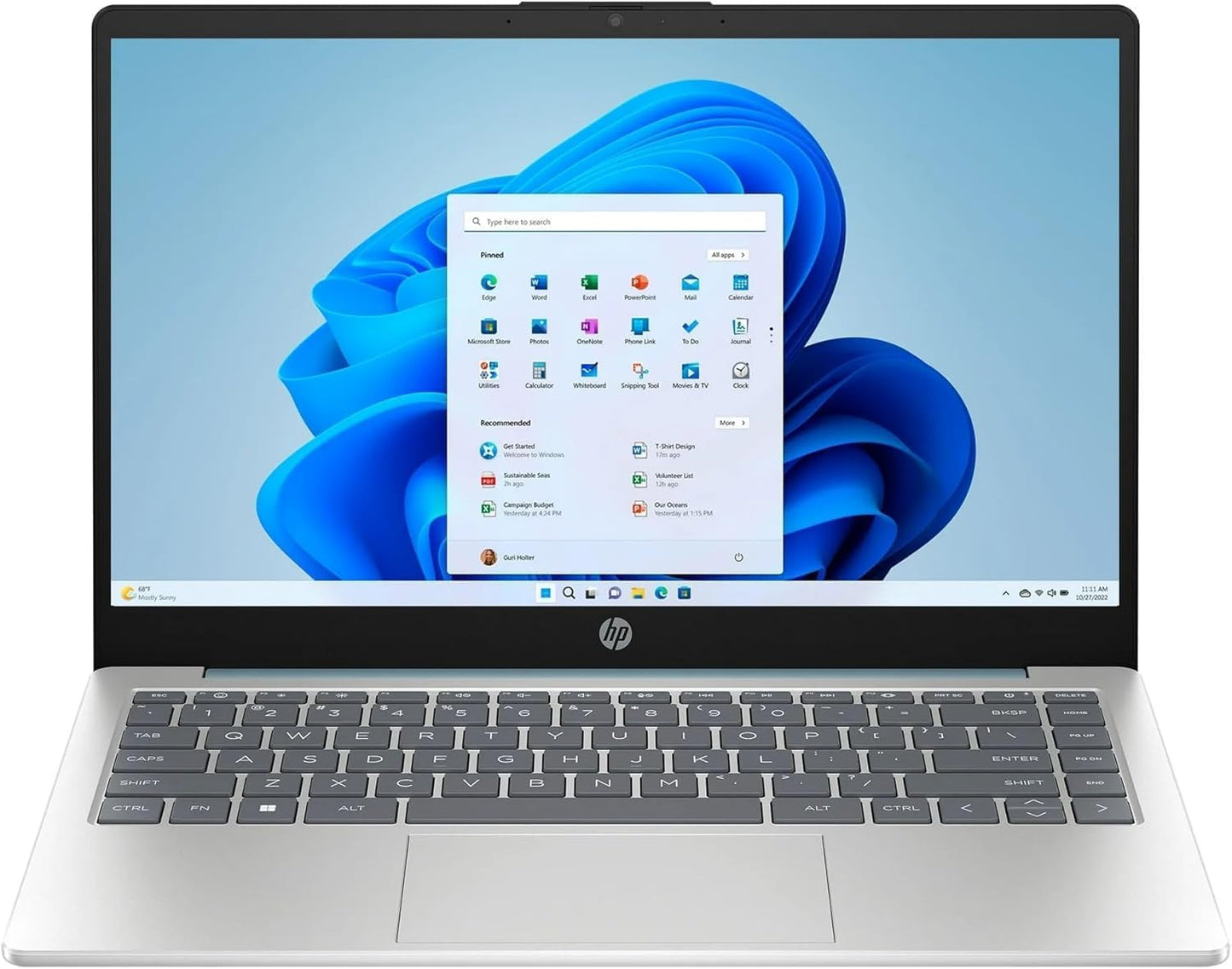 HP Intel High Performance Laptop - Slim and Lightweight - Intel i3 - 8GB RAM