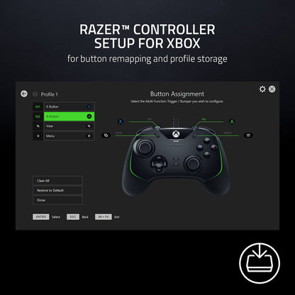 Razer RZ06-03560200-R3U1 Wolverine V2 Wired Gaming Controller