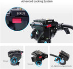Sirui AM-5V Fluid Video Head Quick Release