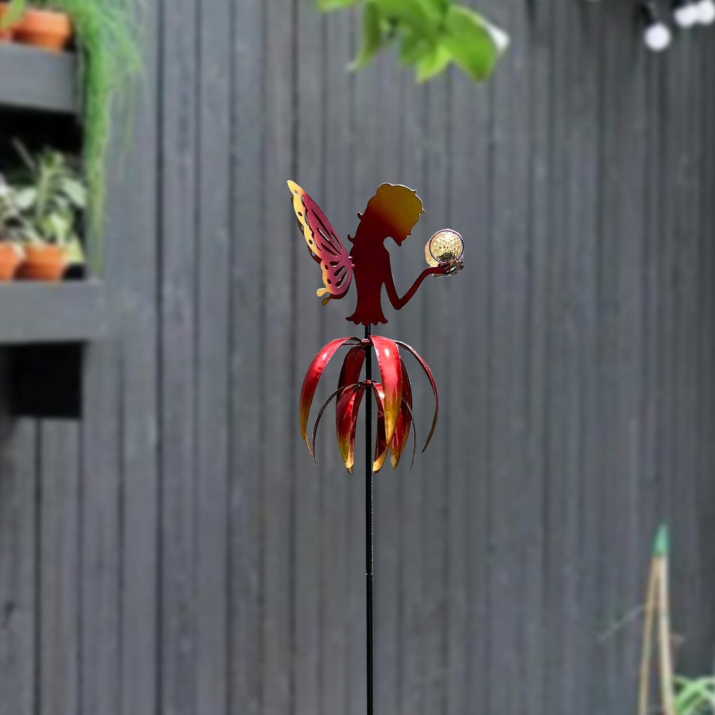 AOC FZ0000R 55-Inch Solar LED Fairy Wind Spinner