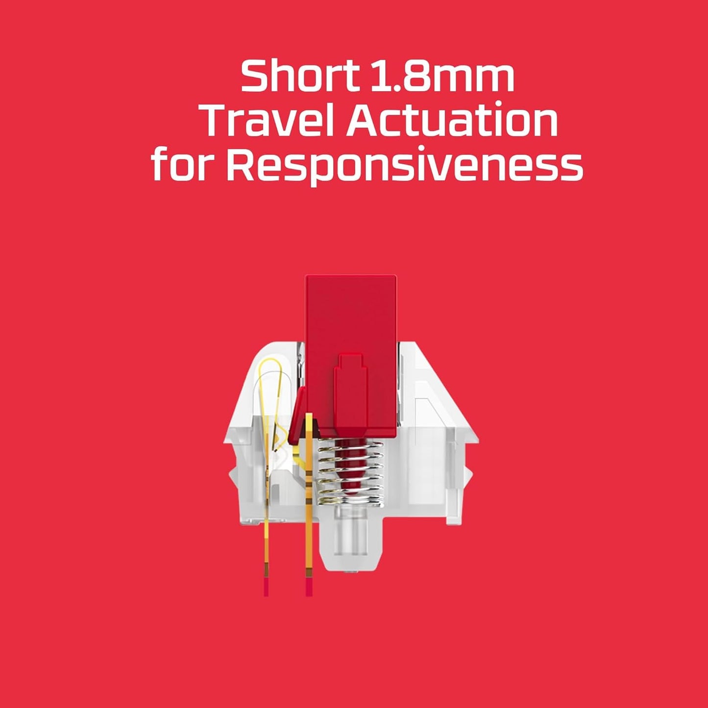 HyperX 85U07AA Linear Mechanical Keyboard Switches