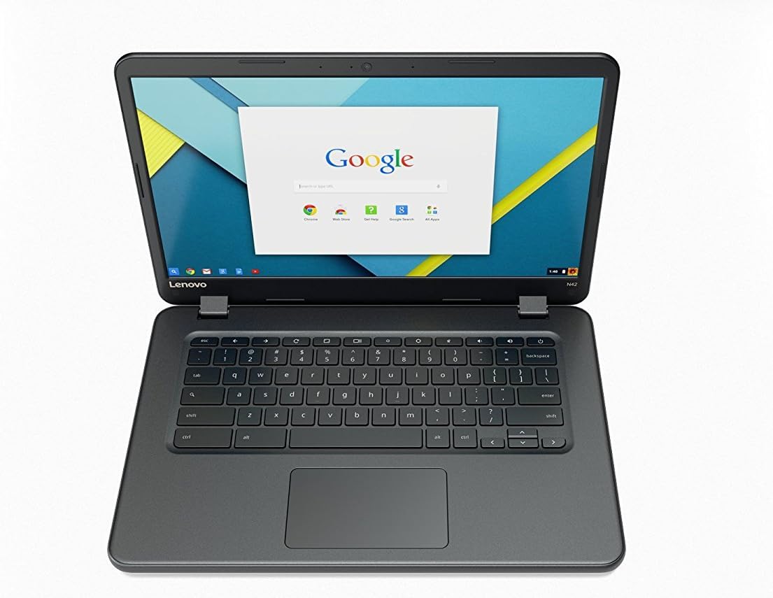 Lenovo N42-20 Chromebook: 14" Intel N3060, 4GB, 16GB eMMC (Refurbished)