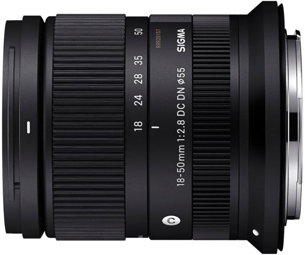 Sigma 585972 18-50mm F2.8 Canon RF Mirrorless Lens