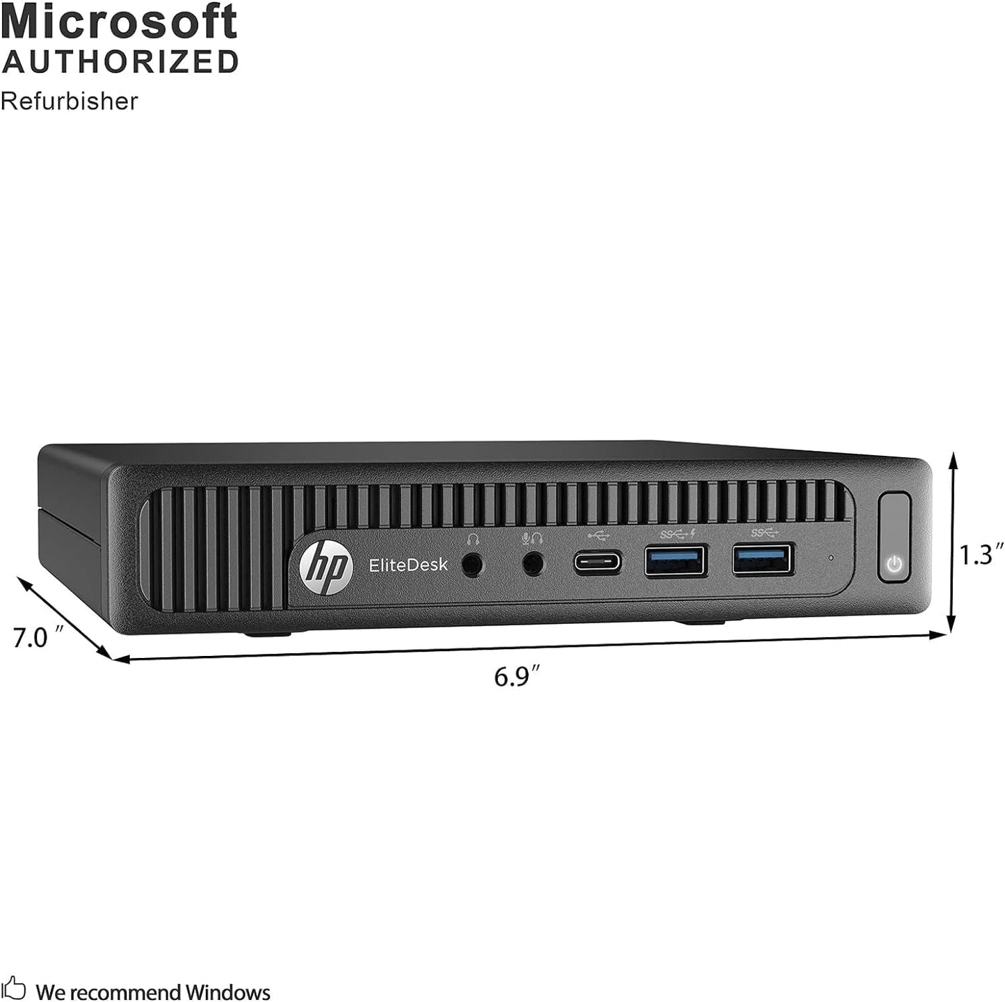 HP EliteDesk 800 G2 Mini Renewed i5 Desktop