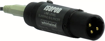 Whirlwind ISOPOD iPod Line Level Summing Balancer