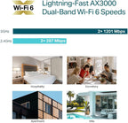 TP-Link EAP655-Wall AX3000 WiFi 6 Access Point
