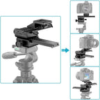 Neewer 10033981 4-Way Macro Focusing Rail Slider