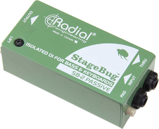 Radial Engineering SB2 StageBug Passive Instrument DI Box