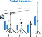 Neewer 10100517 Photography Light Stand with Boom