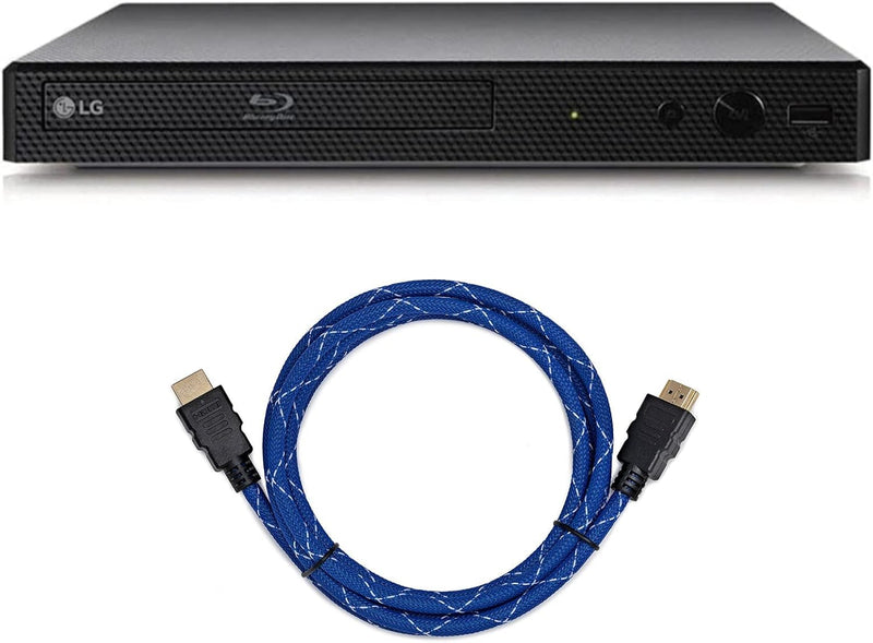 LG BP175 Blu-Ray DVD Player HDMI Cable Bundle — main product image