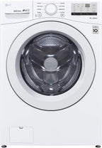 LG WM3400CW 4.5 cu. ft. Ultra Large Front Load Washer