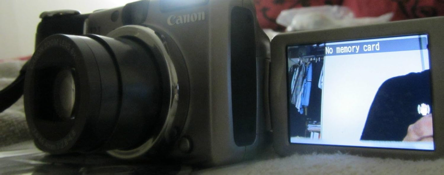 Canon 2089B001 PowerShot A650IS 12.1MP Digital Camera