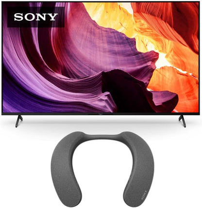 Sony KD65X80K 65" 4K UHD TV with Neckband Speaker