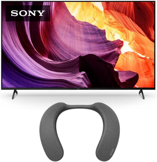 Sony KD65X80K 65" 4K UHD TV with Neckband Speaker
