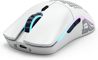 Glorious GLO-MS-OMW-MW Model O- Wireless Gaming Mouse - Matte White