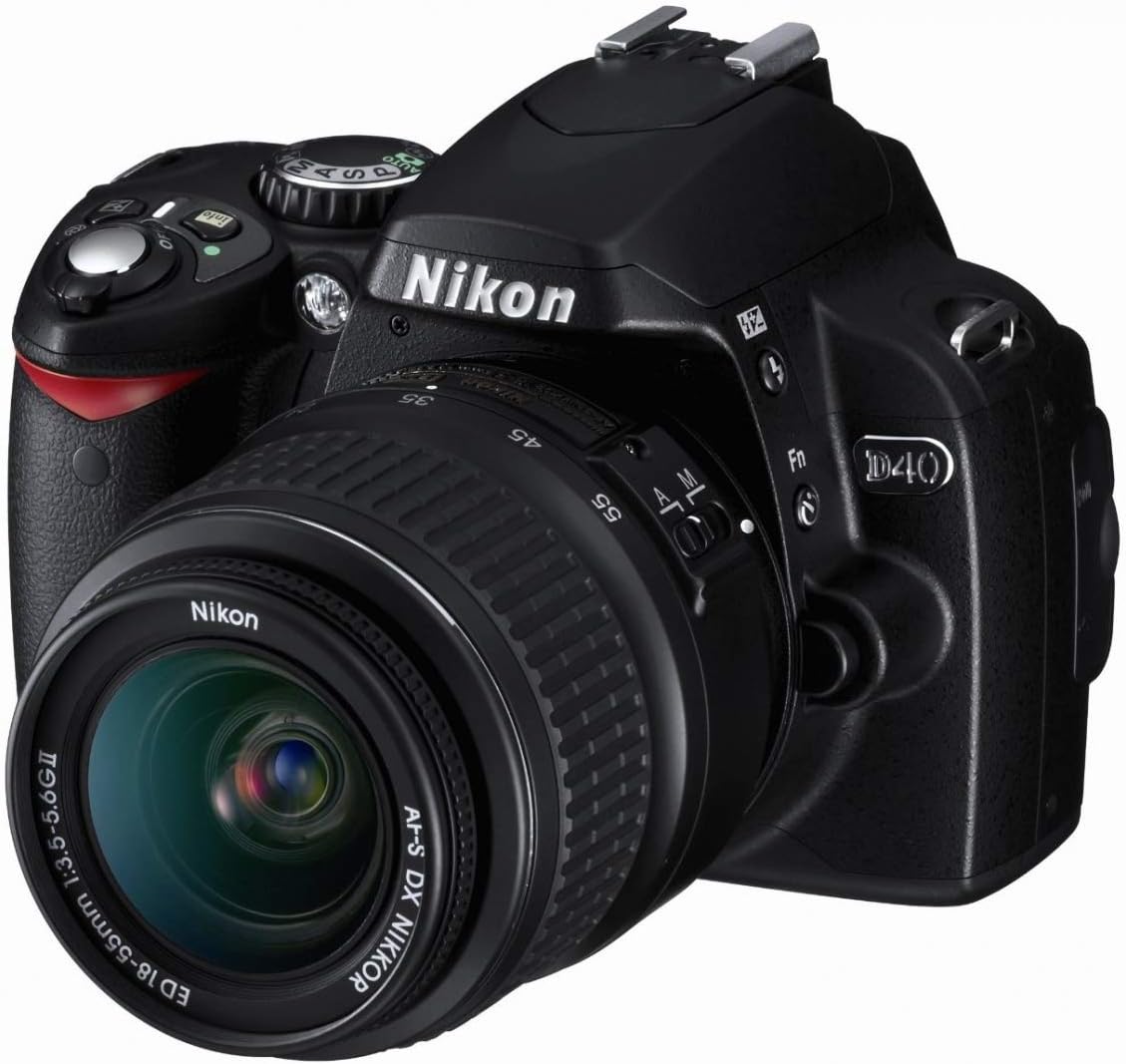 Nikon D40 6.1MP Digital SLR Camera 18-55mm Lens Renewed