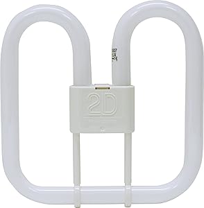 GE 22181 Energy Smart 2D CFL Light Bulb, White — main product image