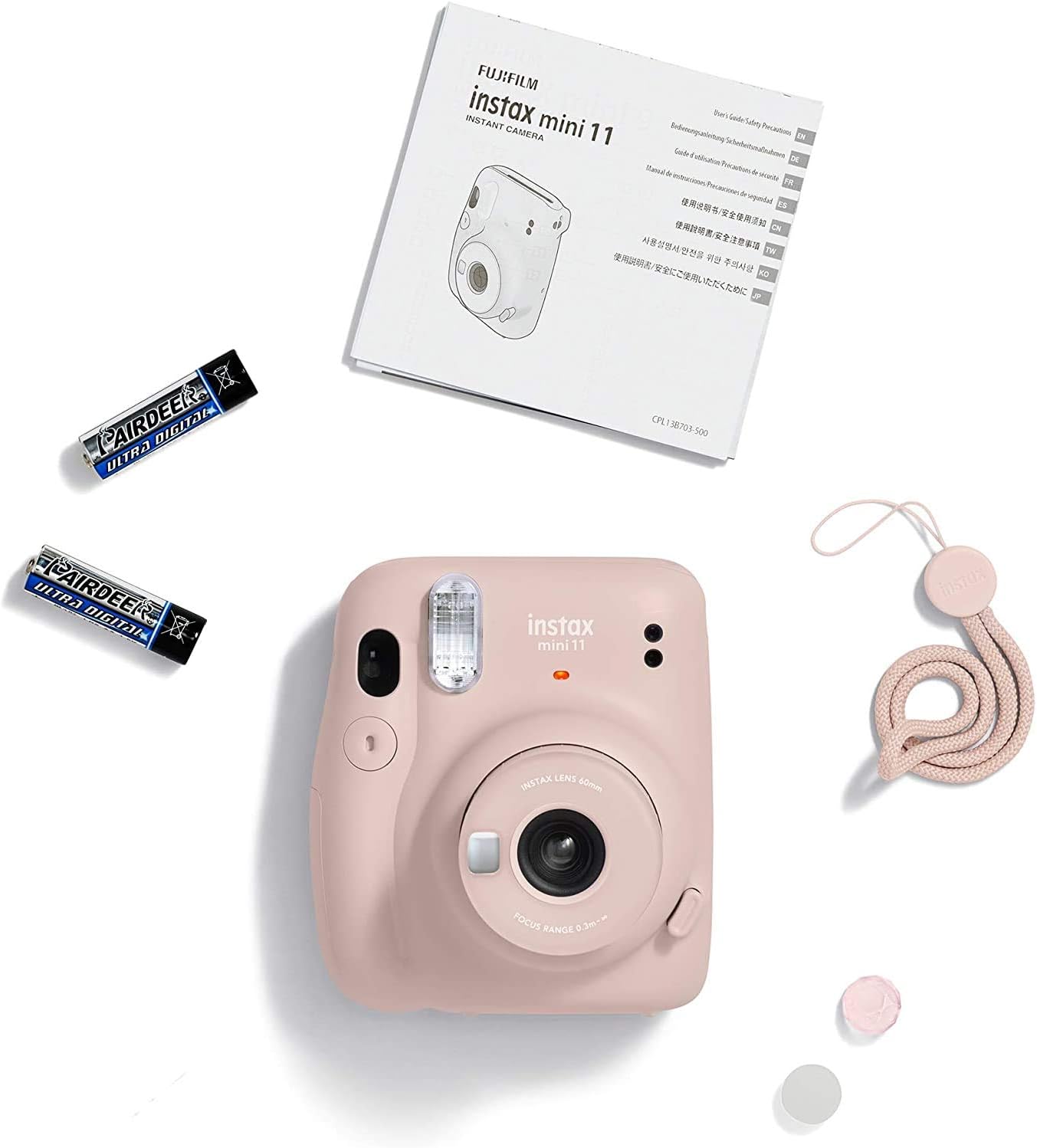 Fujifilm Mini 11 Instant Camera Film Bundle Pink