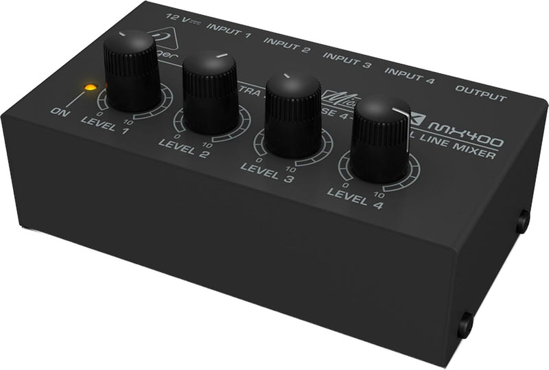 Behringer MX400 MICROMIX 4-Channel Line Mixer — main product image
