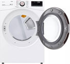 LG DLGX4001W 7.4 Cu. Ft. Smart Gas Dryer TurboSteam