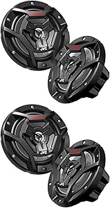 JVC (2) CS-DR6200M 6.5" 600W Marine ATV Powersports Speakers
