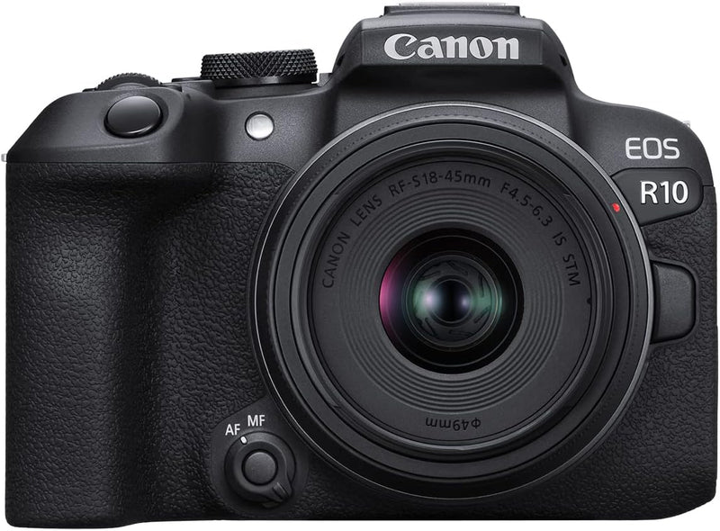 Canon 5331C009-cr EOS R10 Mirrorless Camera 18-45mm Kit Renewed — main product image