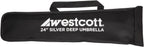 Westcott 5627 Silver Bounce Deep Photography Umbrella 24