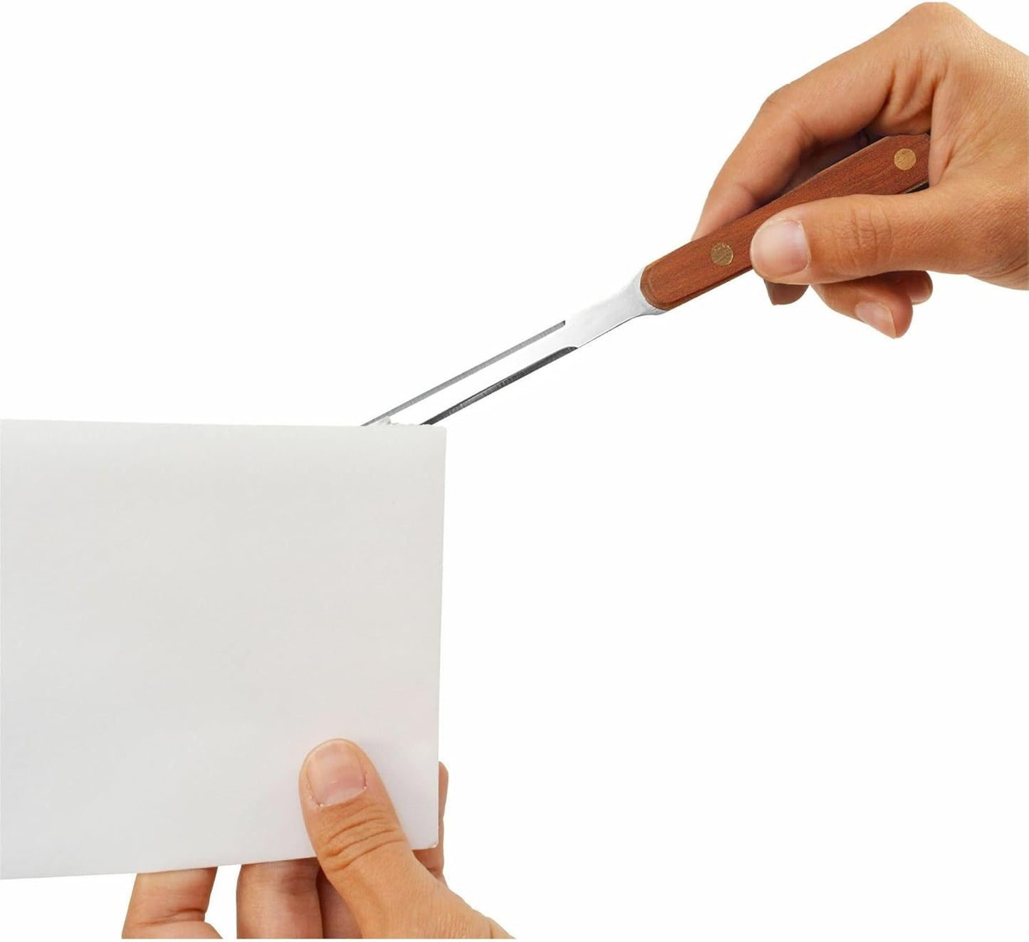 Westcott 29691 Rosewood Handle Letter Opener - 9 Inch