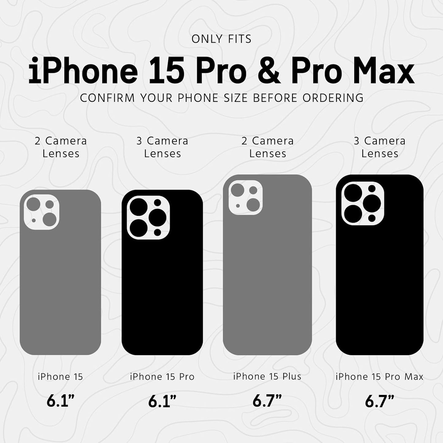 Pelican iPhone 15 Pro Max Camera Lens Protector