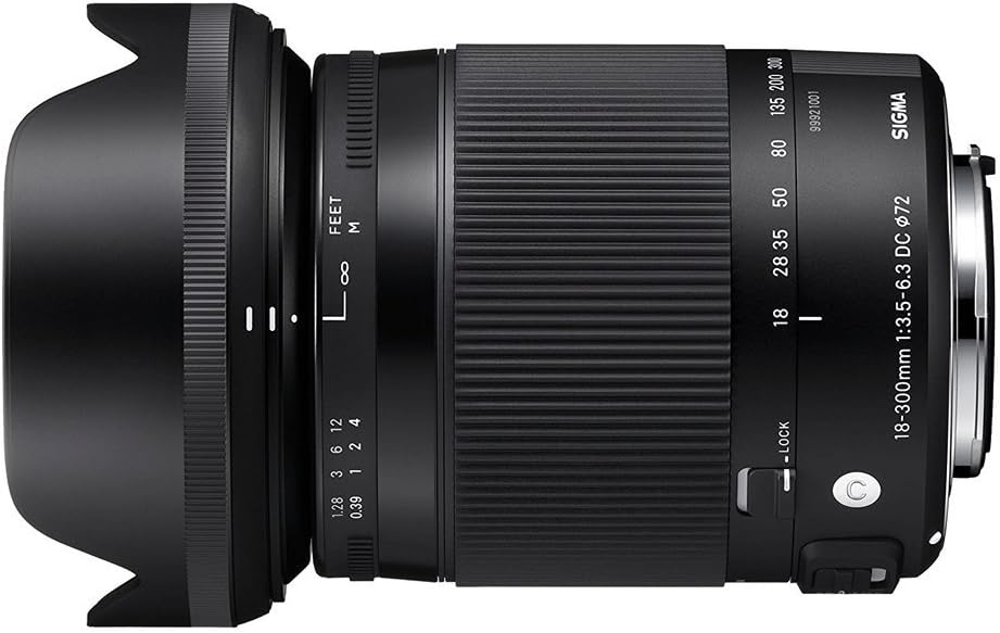 Sigma 18-300mm Contemporary Macro Lens for Canon Bundle