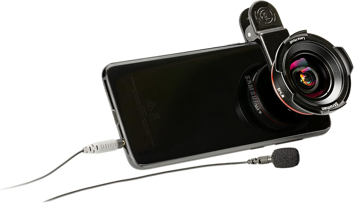 Rode SMARTLAVPLUS Smartphone Lavalier Microphone - Black