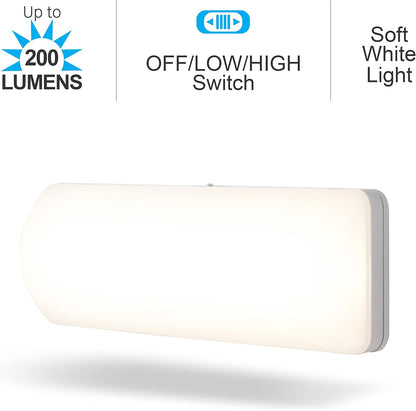 GE 52261 Ultrabrite LED Plug-in Light Bar 2-Pack