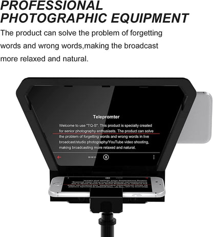 GVM Teleprompter Portable with iOS/Android APP & Remote