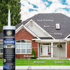 GE 2814816 Supreme Silicone Caulk - Waterproof Window & Door Sealant