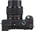 Sony Alpha a7C - 28-60mm Lens Kit - 4K Monitor Bundle - Renewed