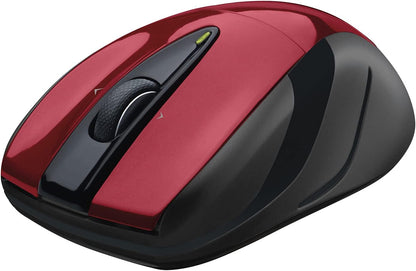 Logitech M525 Red/Black Wireless Computer Mouse